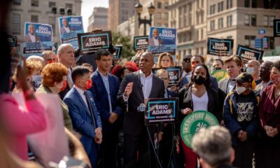 New York City Mayor Eric Adams Campaign Event