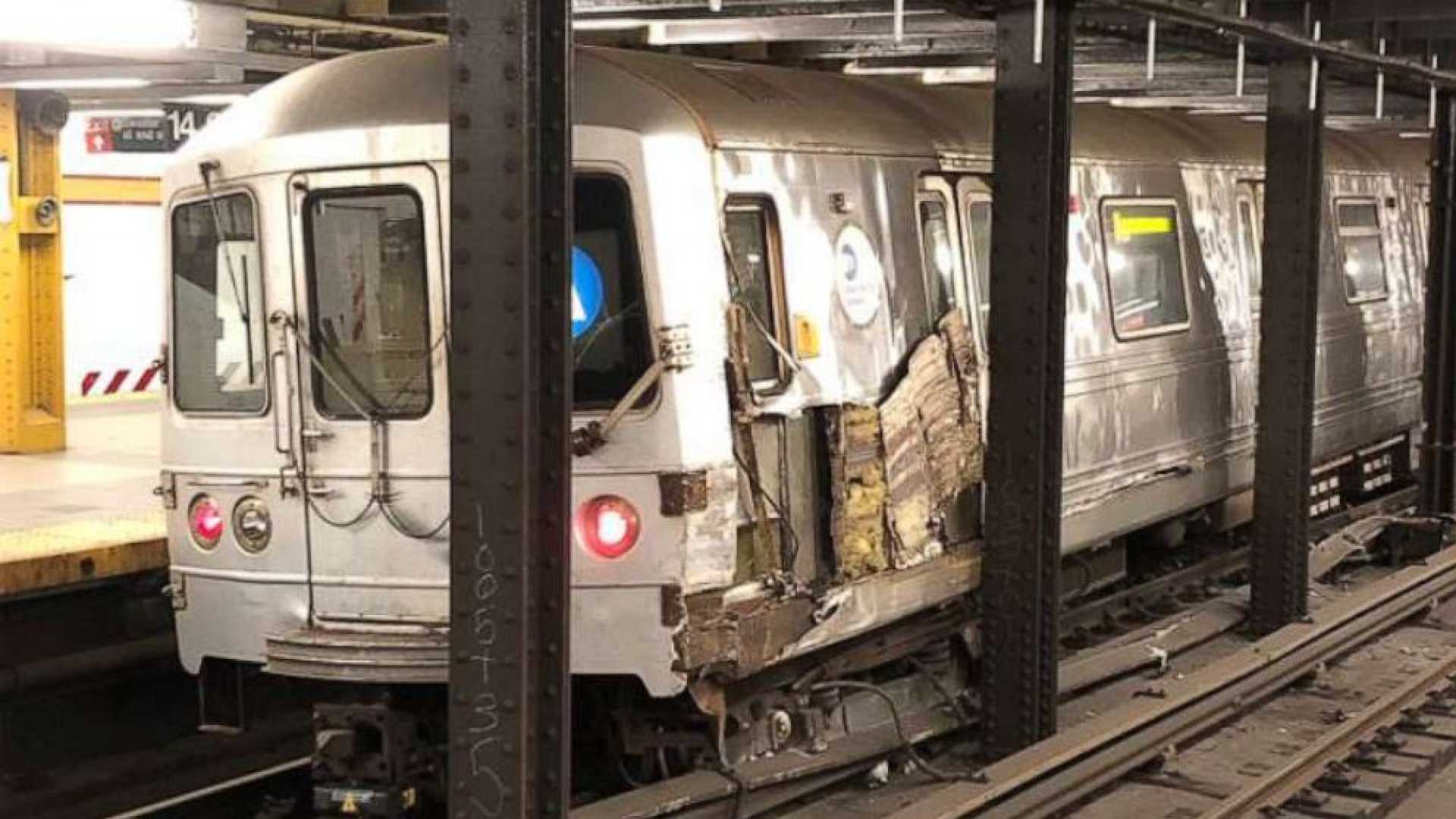 New York City Subway Station Incident