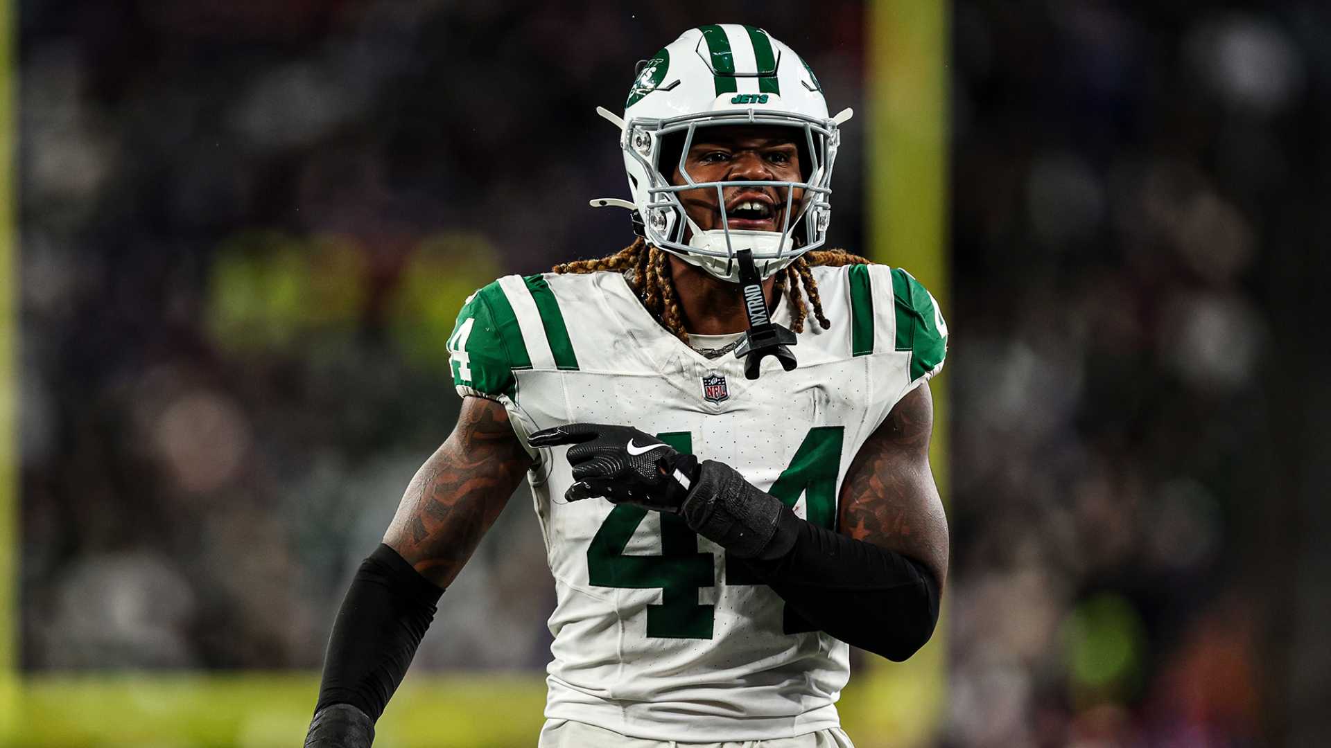 New York Jets Linebacker Jamien Sherwood Contract Signing