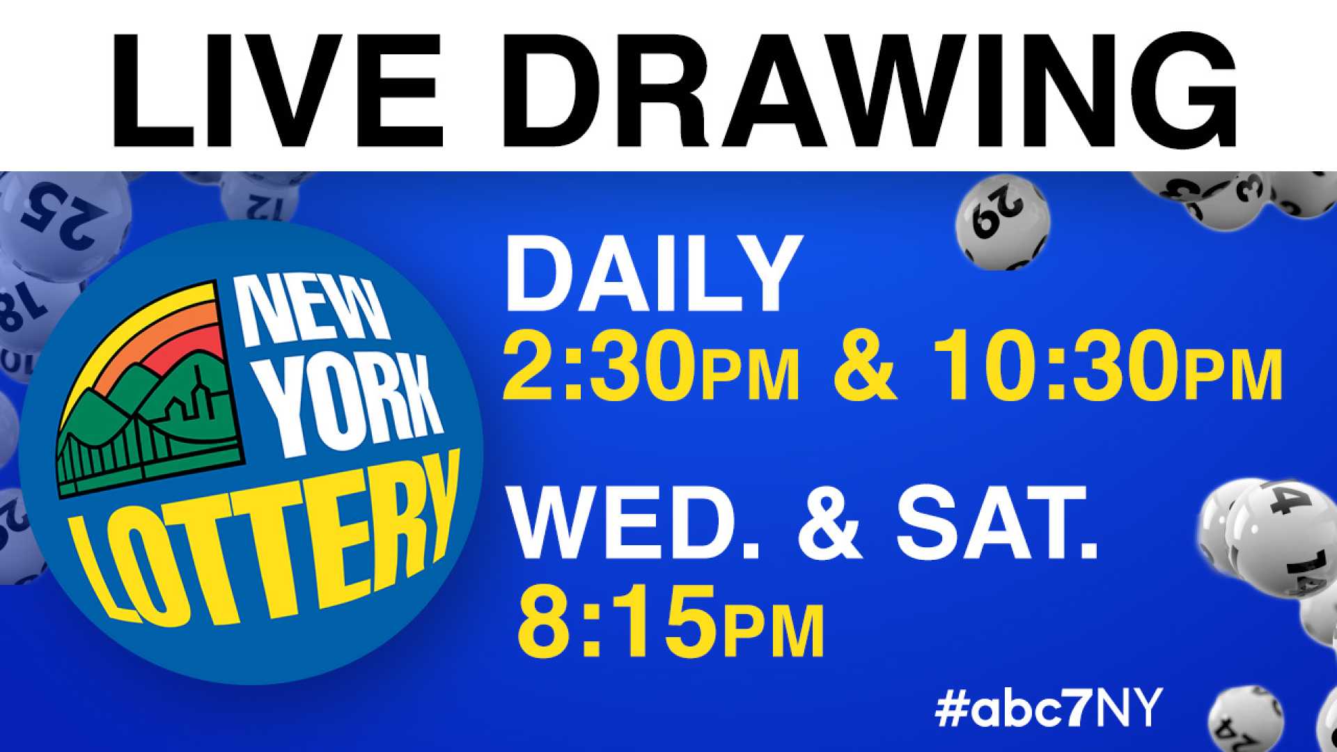 New York Lottery Game Results