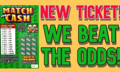 New York Lottery Ticket And Cash