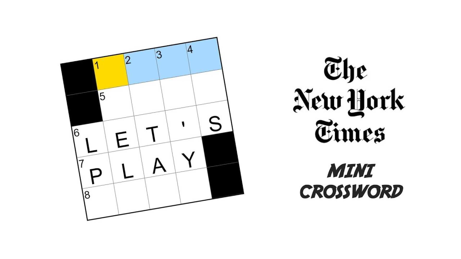 New York Times Mini Crossword Game