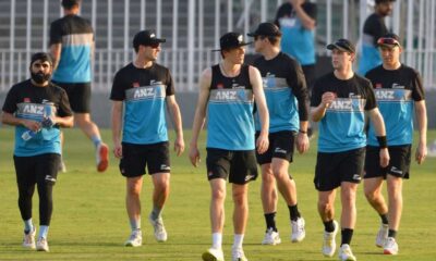 New Zealand Cricket Team Training Session