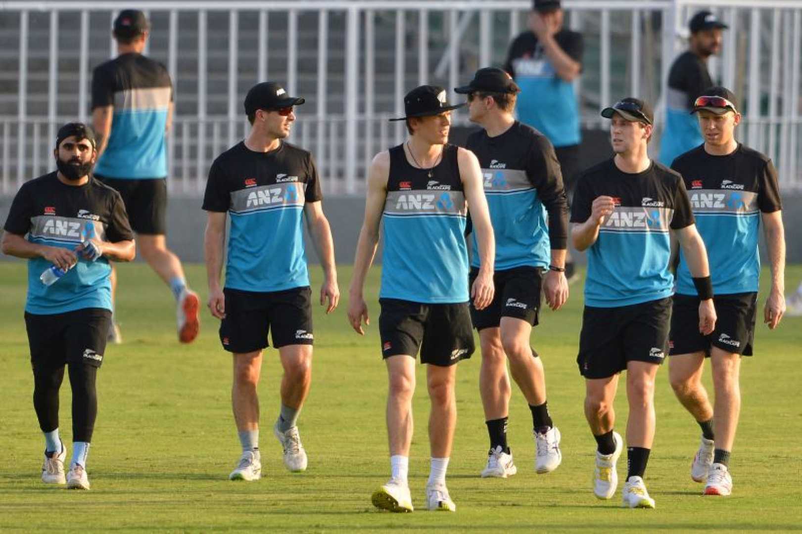 New Zealand Cricket Team Training Session