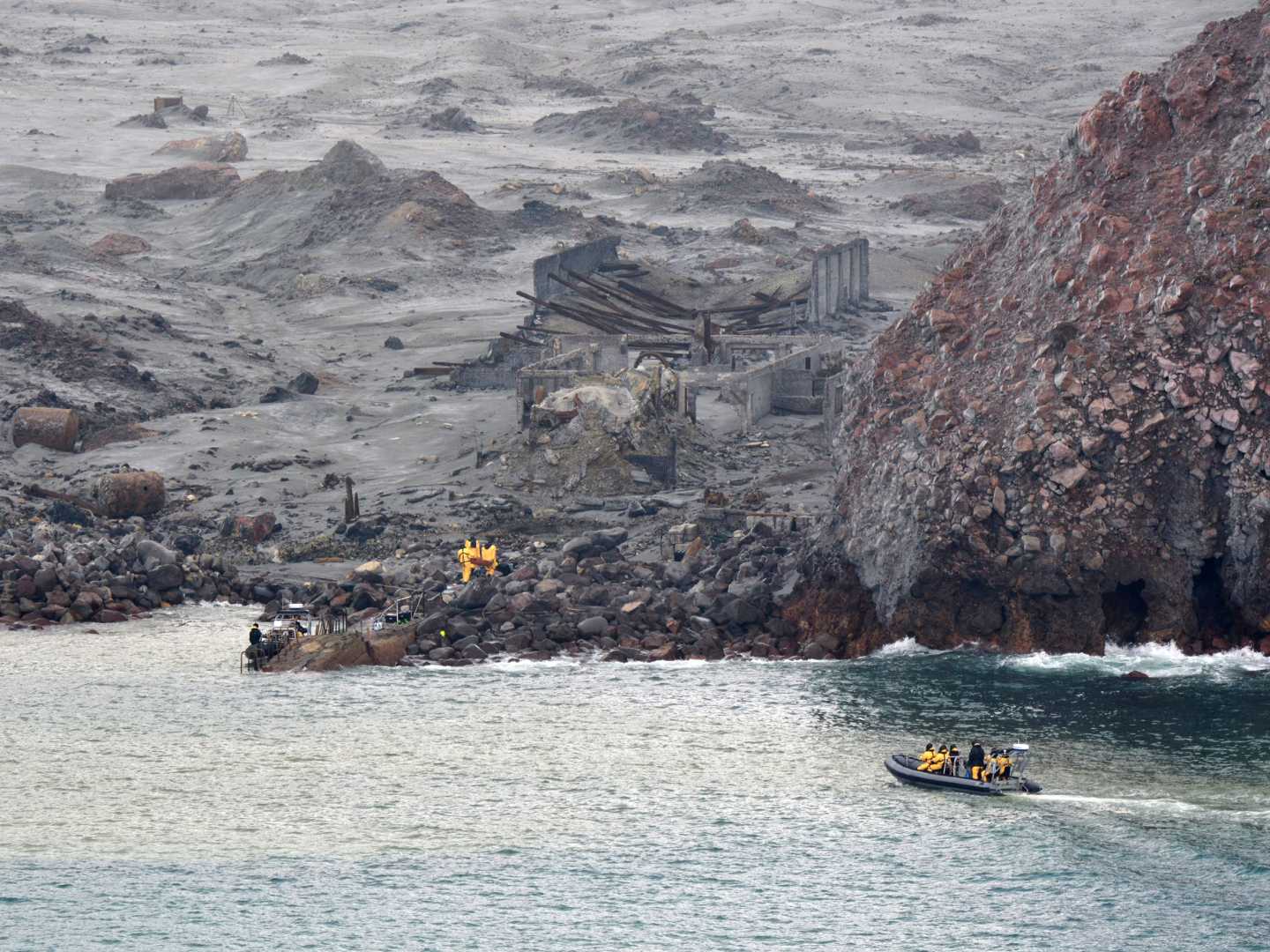 New Zealand White Island Volcano Eruption Aftermath