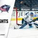 Nhl Blue Jackets Lightning Game Highlights