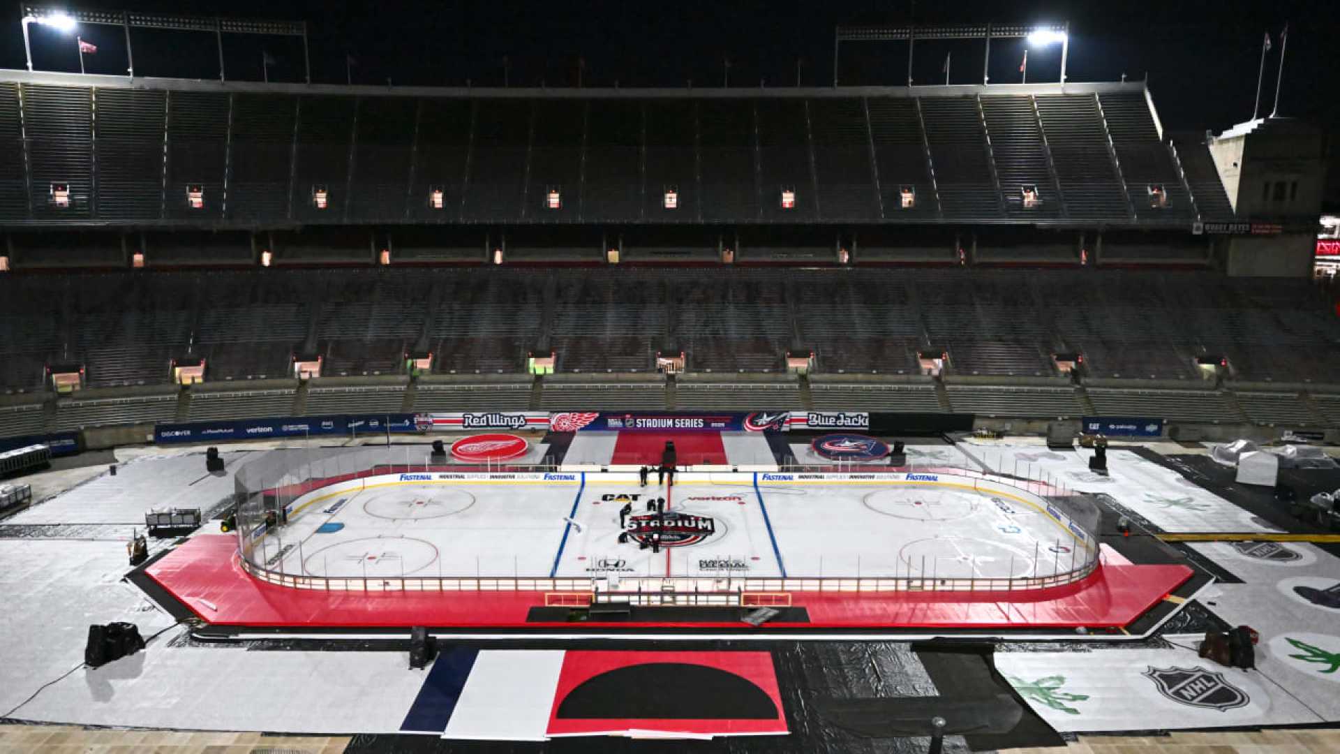 Nhl Stadium Series Ohio Stadium Hockey Game