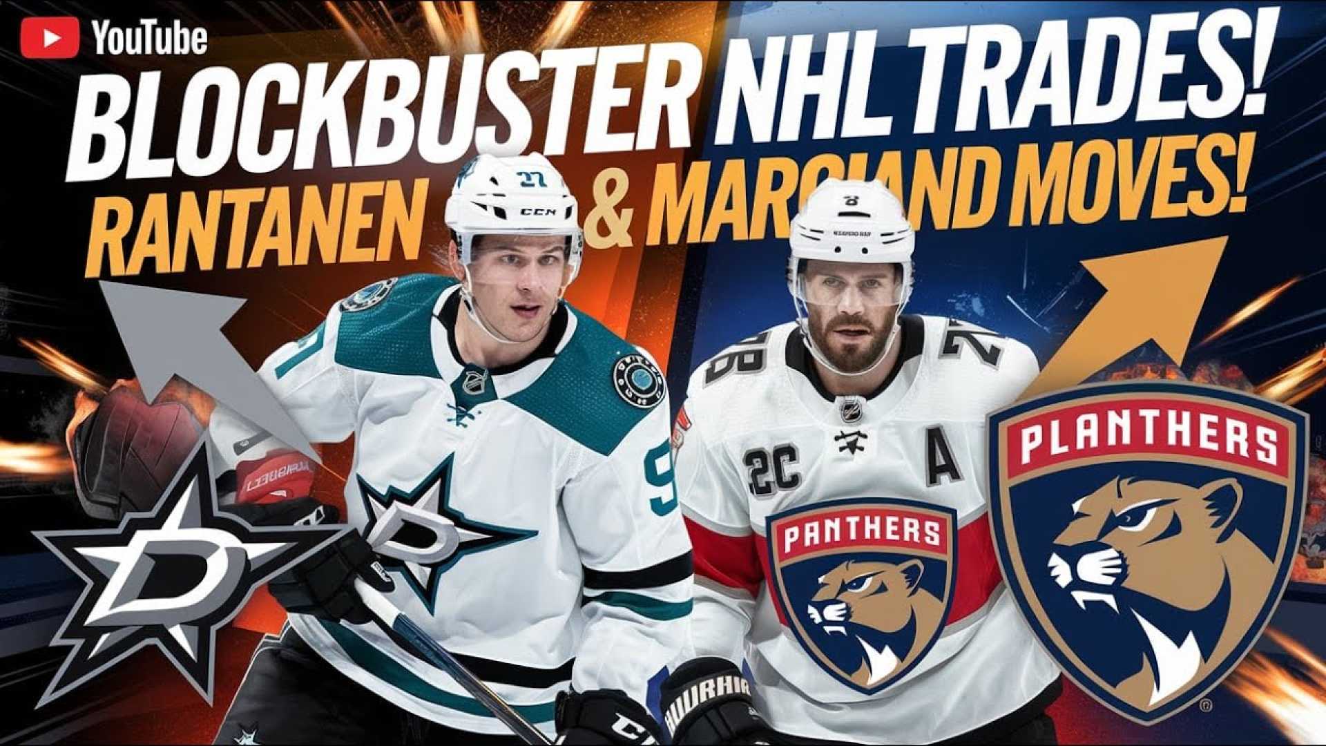 Nhl Trade Deadline Mikko Rantanen Brad Marchand