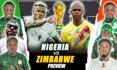 Nigeria Football Team Vs Zimbabwe Match