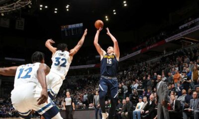 Nikola Jokić Basketball Action Shot