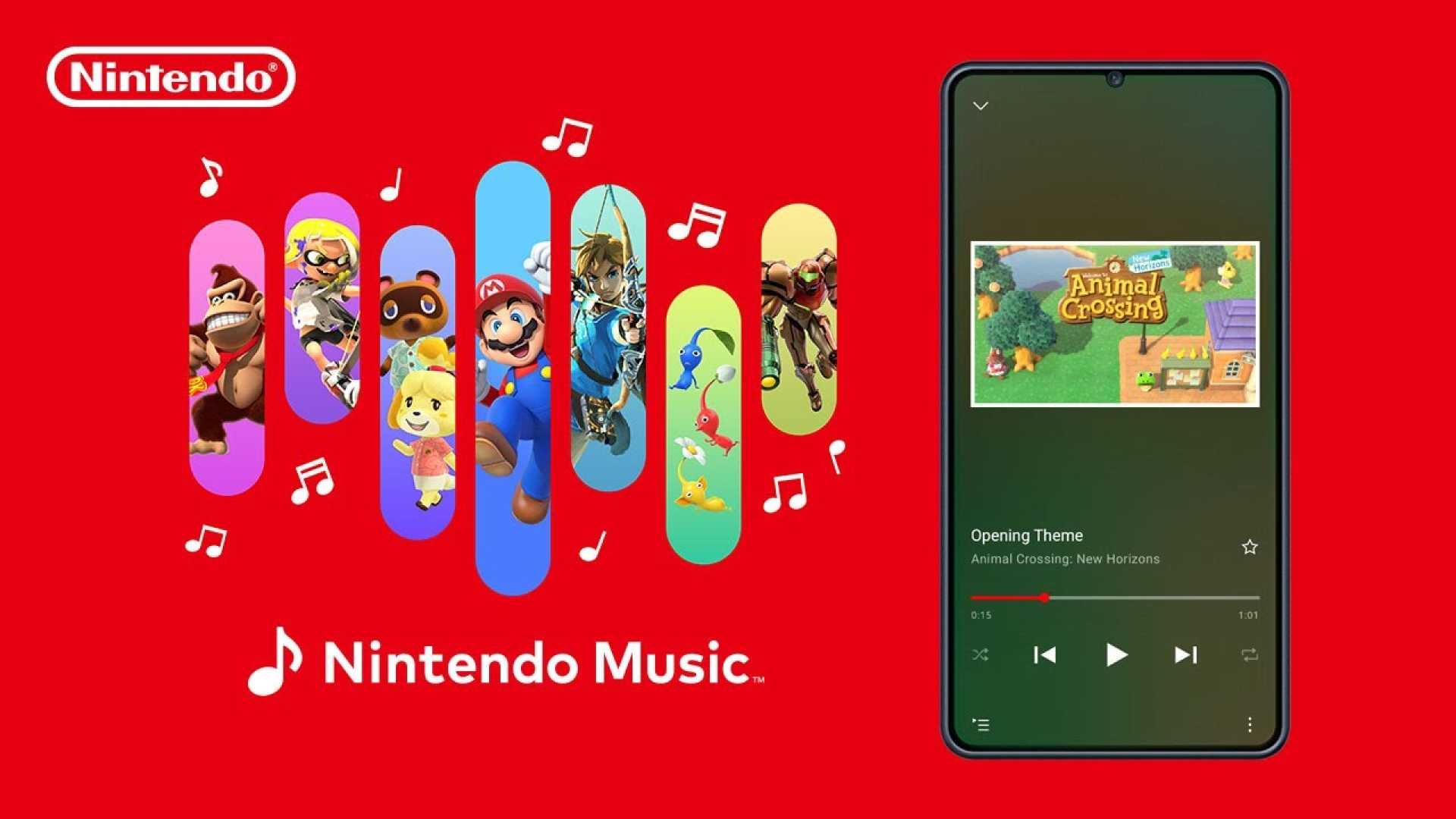 Nintendo Music Streaming Platform Soundtracks