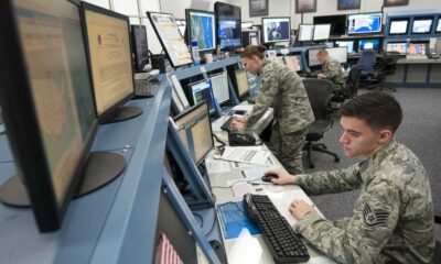 Noaa Weather Station, Meteorologists At Work