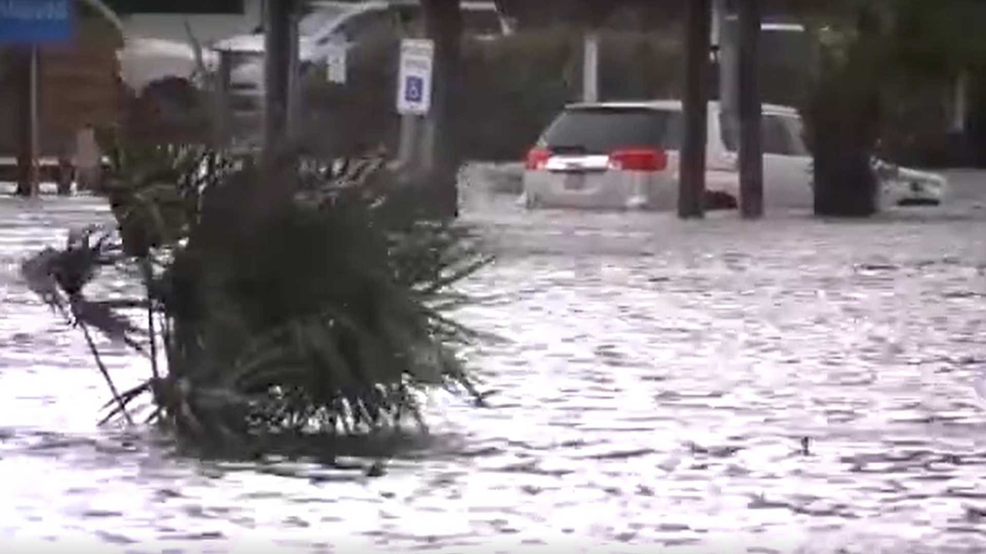 North Carolina Storms Road Flooding Rain