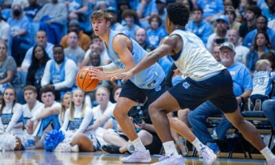 North Carolina Tar Heels Basketball Action