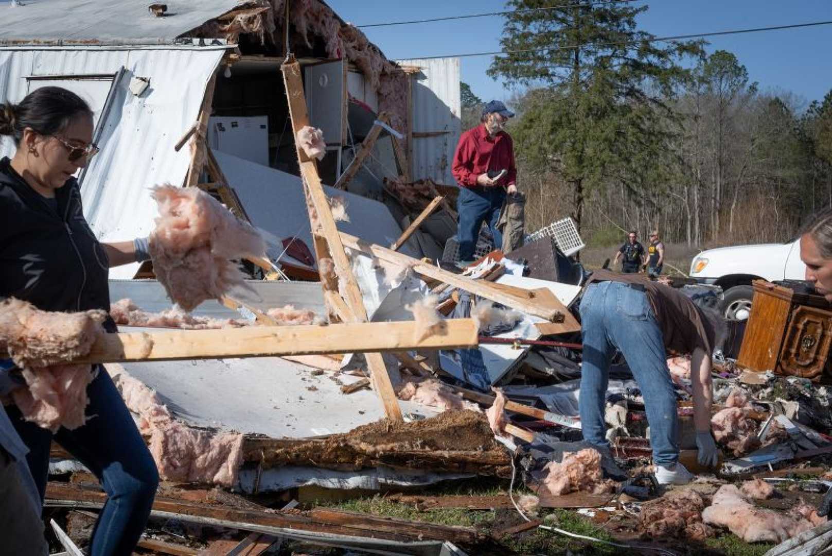 Northeast Storms Damage Aftermath Cleanup