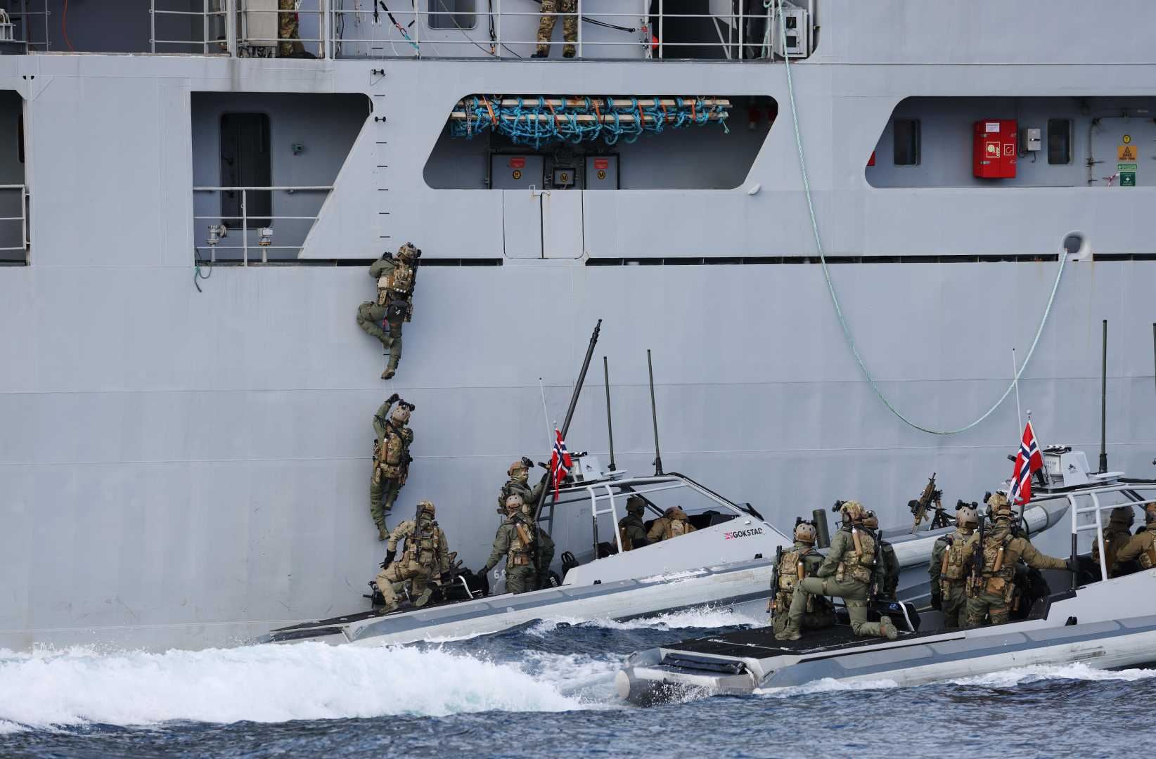 Norwegian Coastal Rangers Nato Exercise Joint Viking