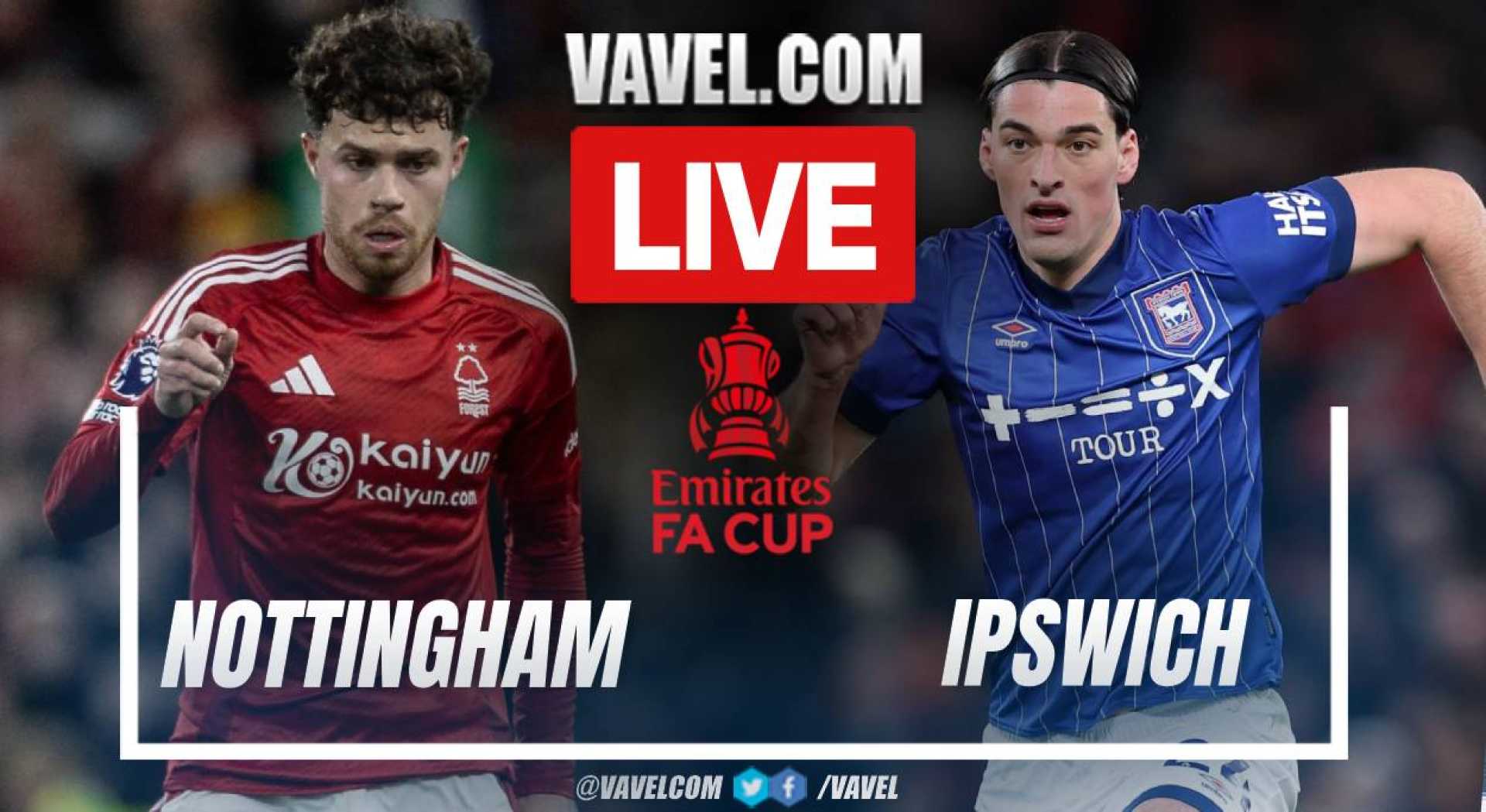 Nottingham Forest Vs Ipswich Fa Cup Match