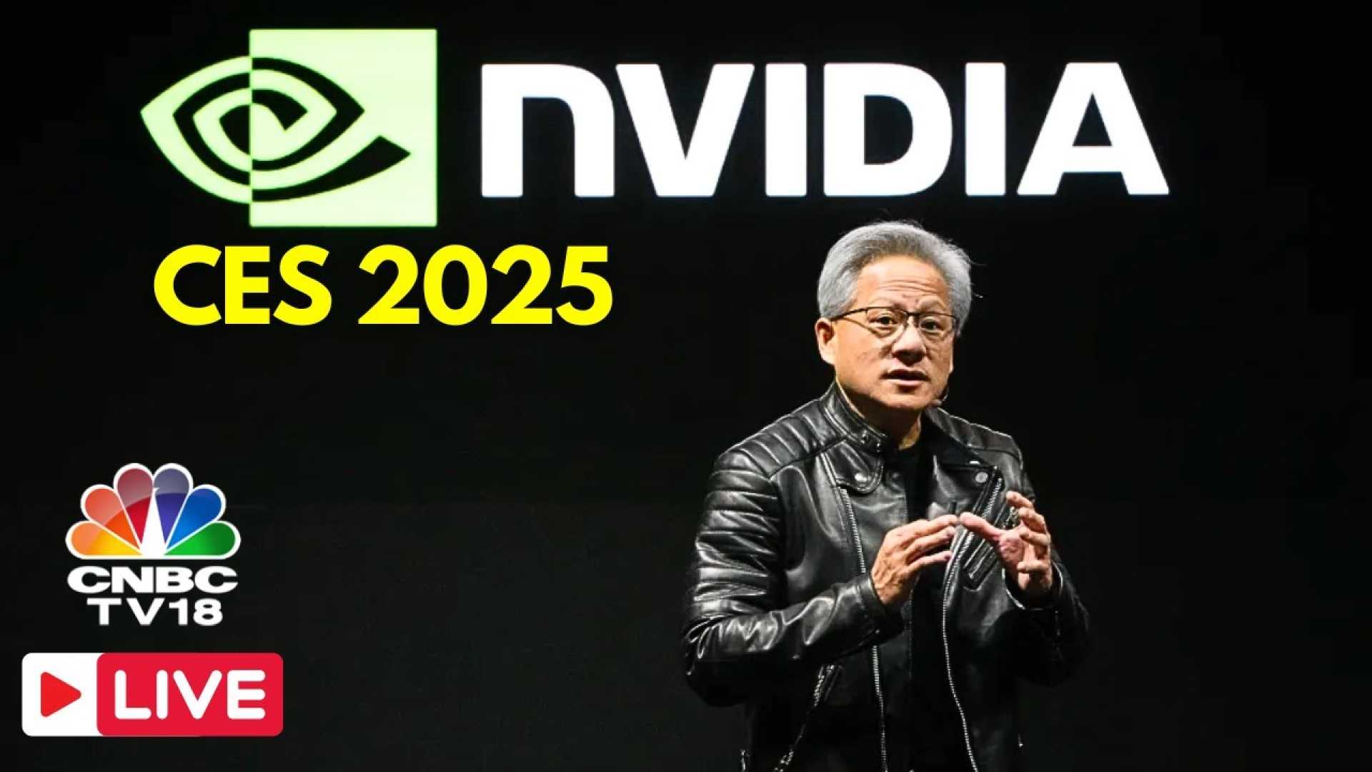 Nvidia Ceo Jensen Huang Ces 2025 Las Vegas