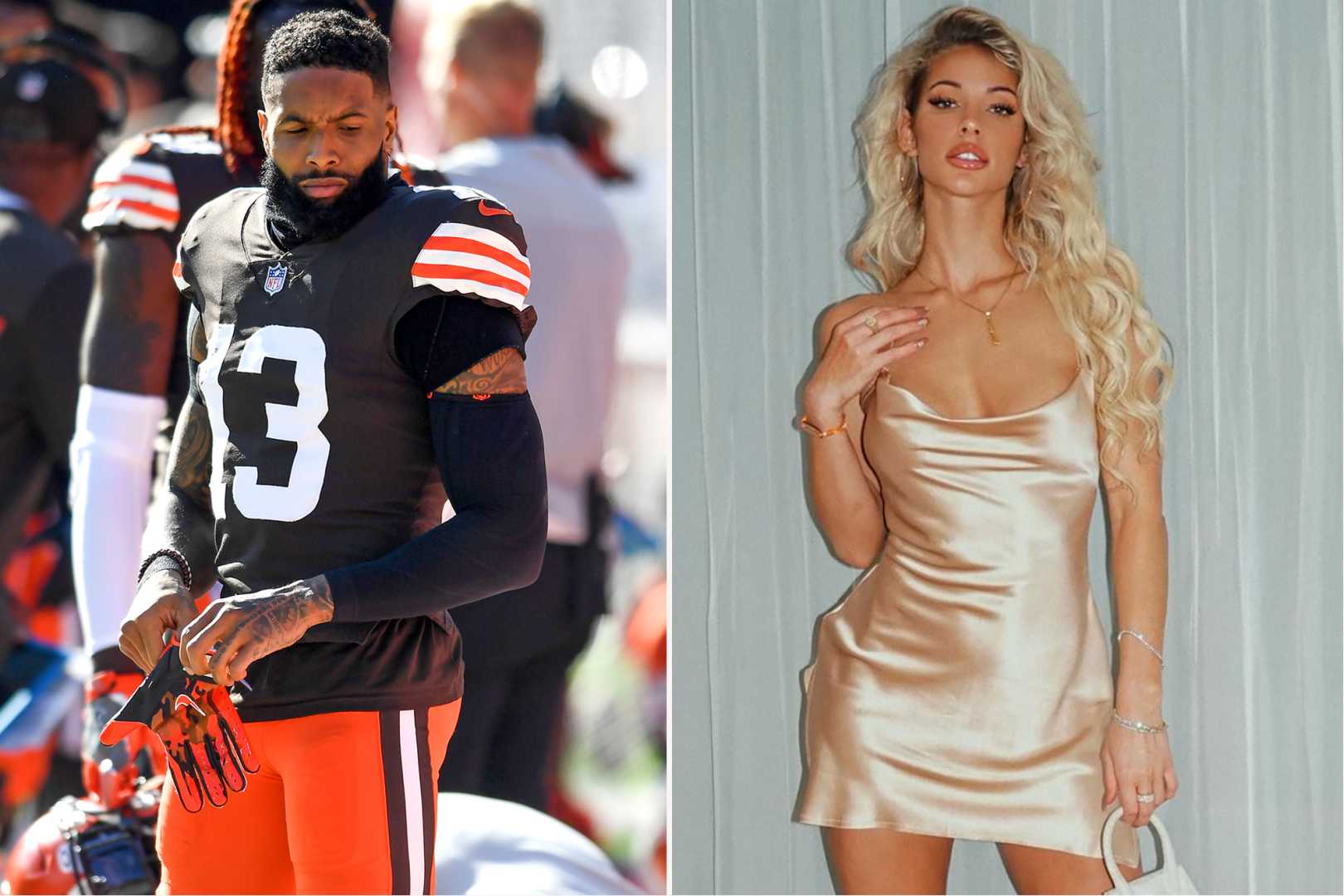 Obj Lauren Wood Nfl Couple Emotional Post