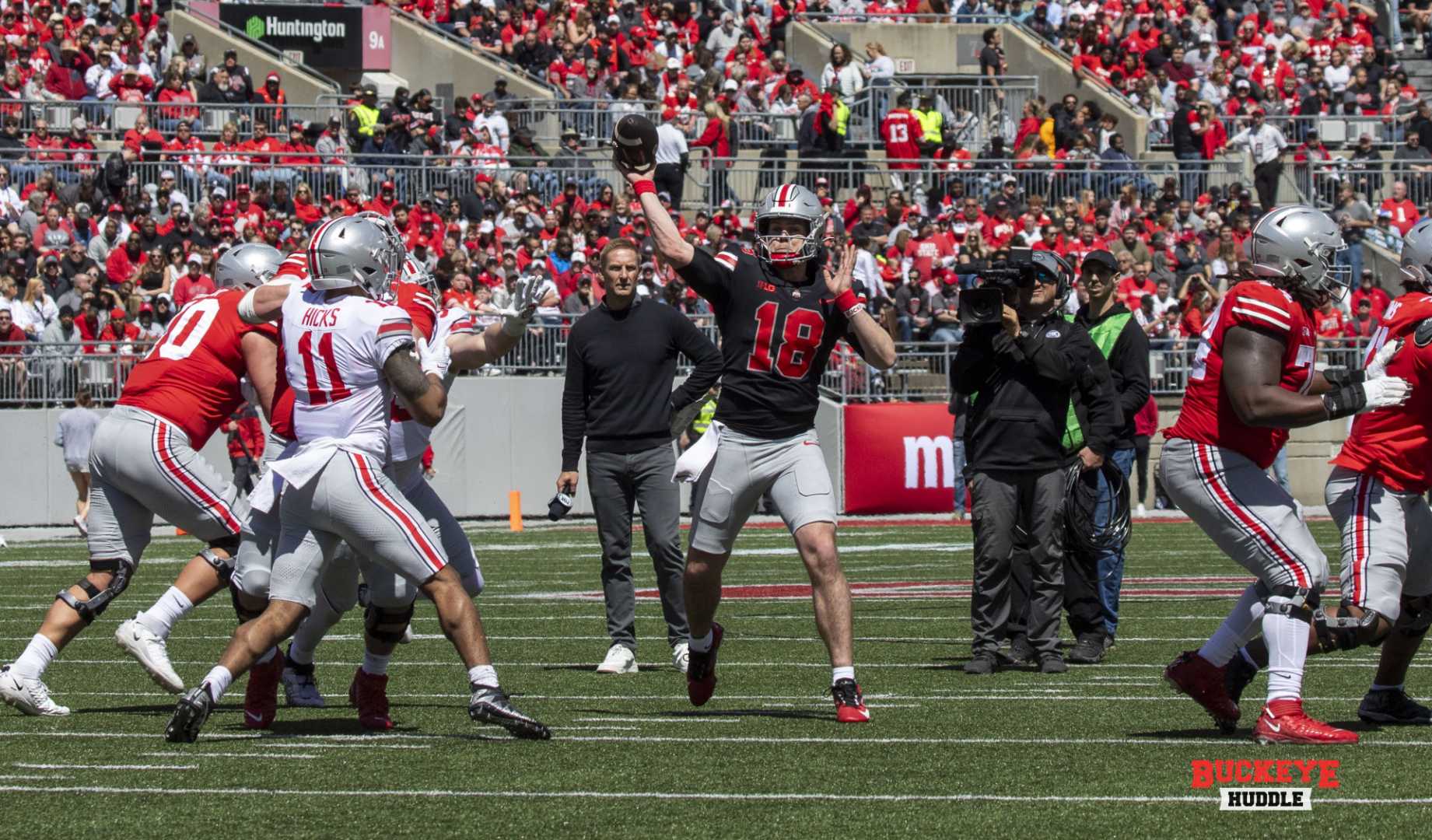 Ohio State Football Spring Practice 2024