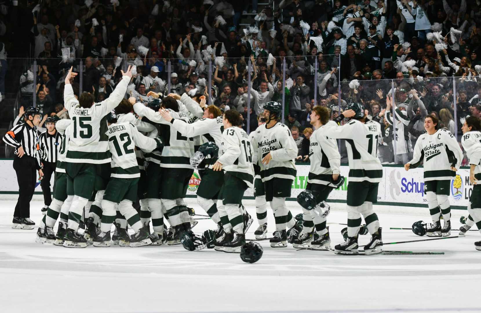 Ohio State Michigan State Hockey Championship