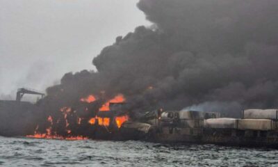 Oil Tanker Collision North Sea