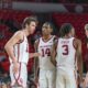 Oklahoma Sooners Basketball Team Celebrating