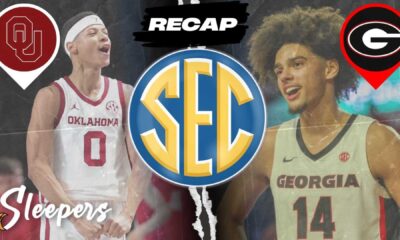 Oklahoma Versus Georgia Sec Basketball Tournament