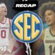 Oklahoma Versus Georgia Sec Basketball Tournament