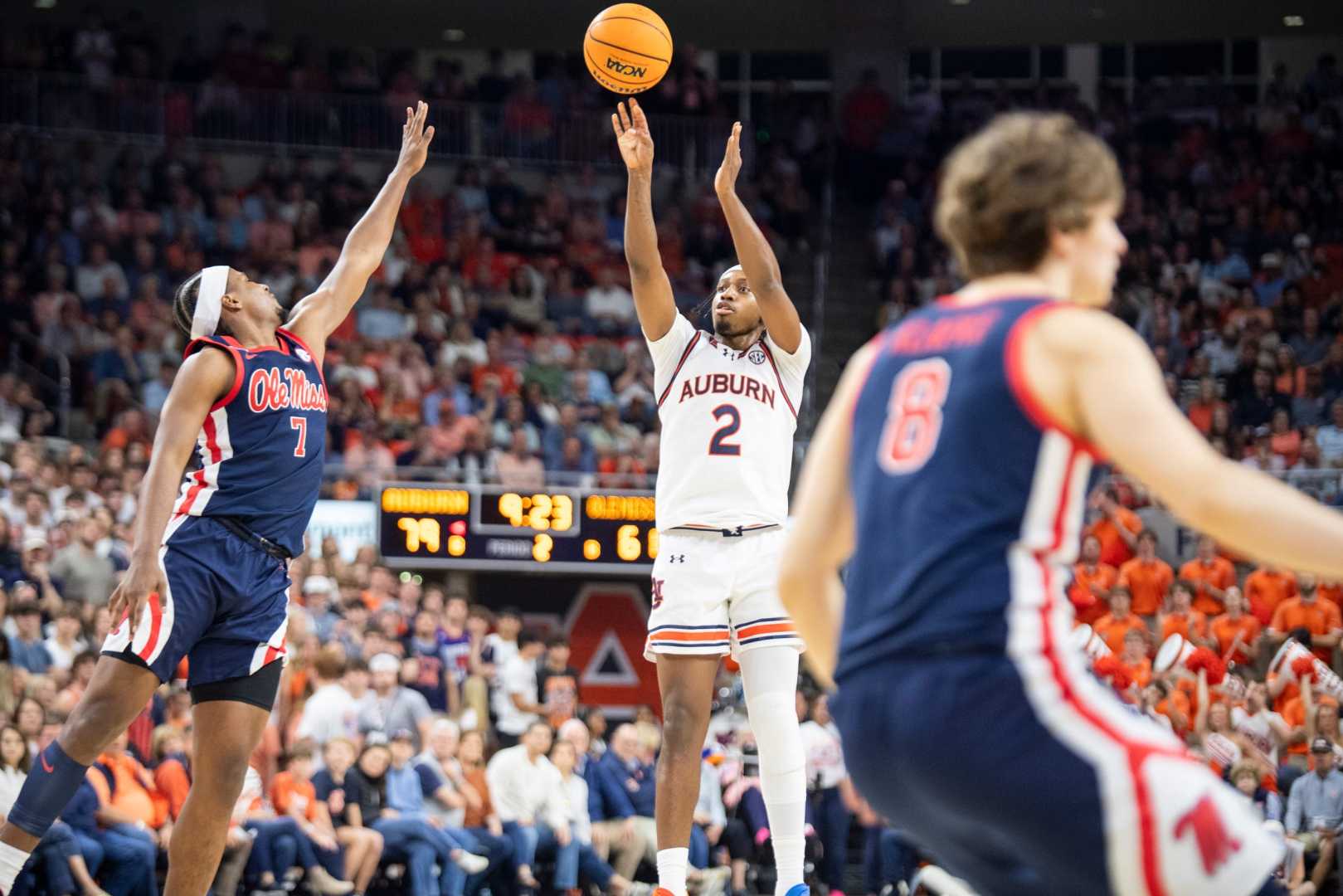 Ole Miss Auburn Sec Tournament Basketball Matchup