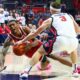 Ole Miss Basketball Player Sean Pedulla Shooting