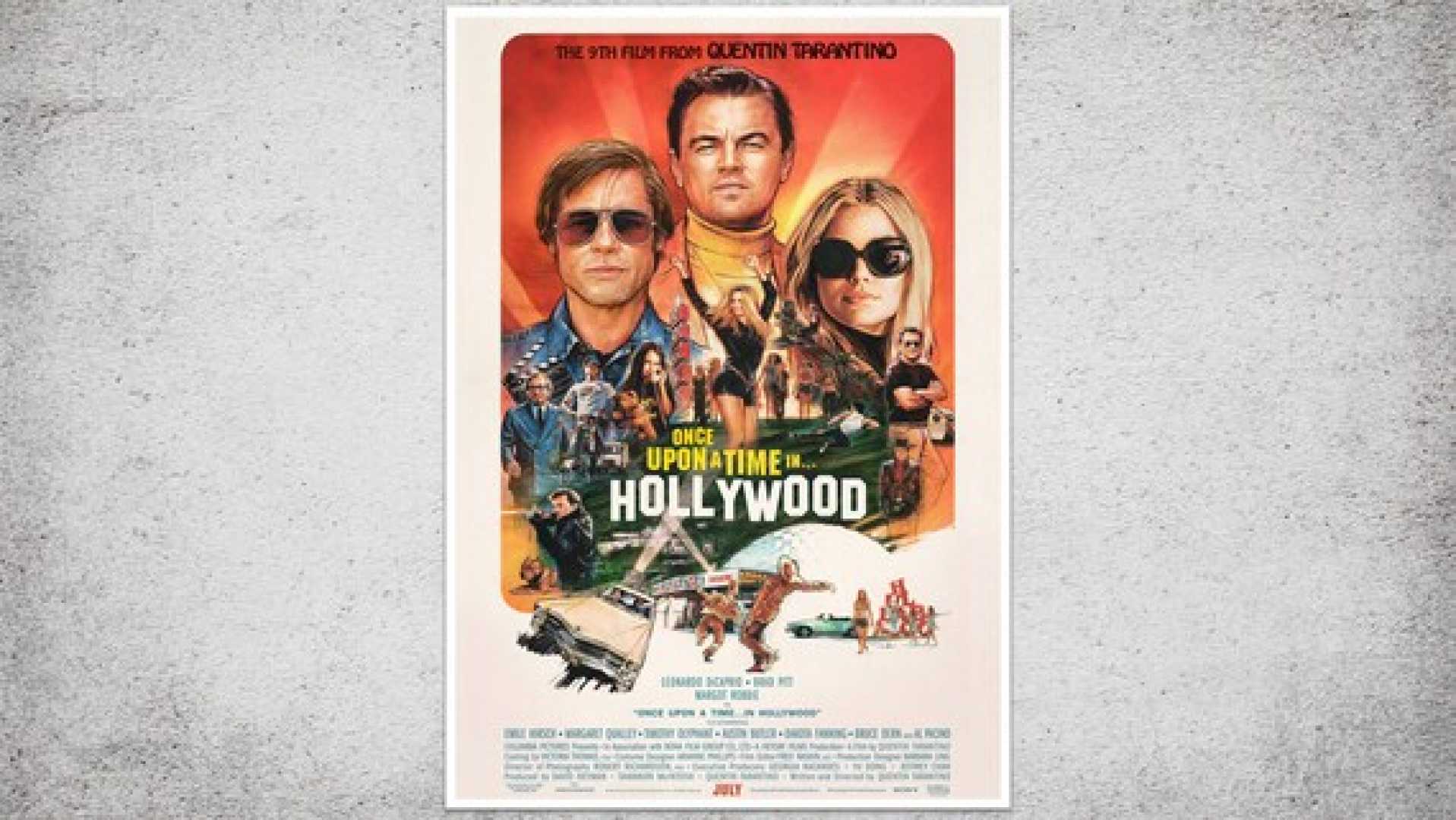 Once Upon A Time In Hollywood Movie Poster