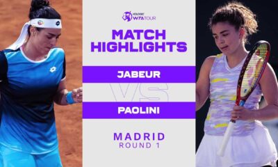 Ons Jabeur Jasmine Paolini Tennis Match