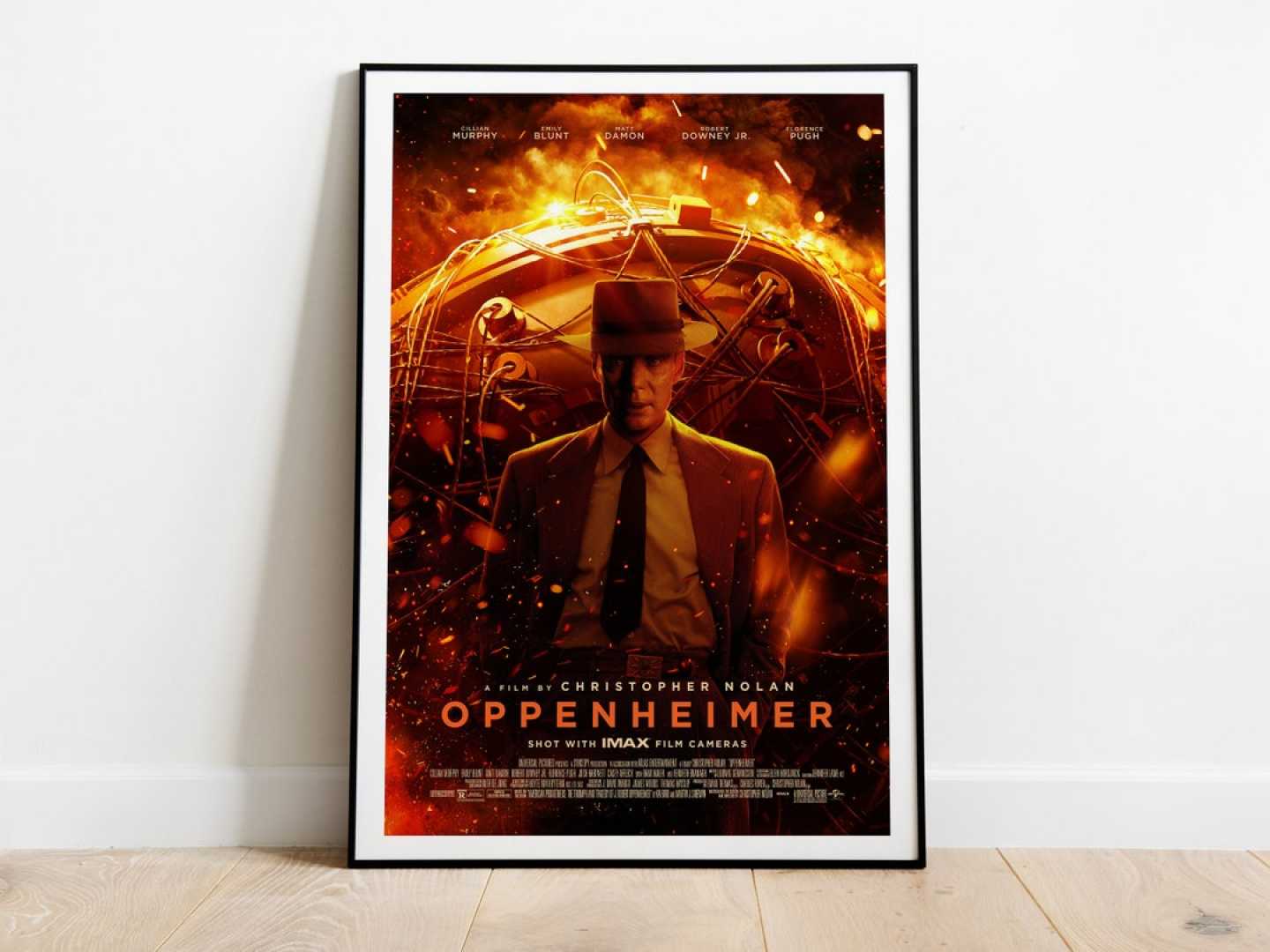 Oppenheimer Imax Poster Anniversary Celebration