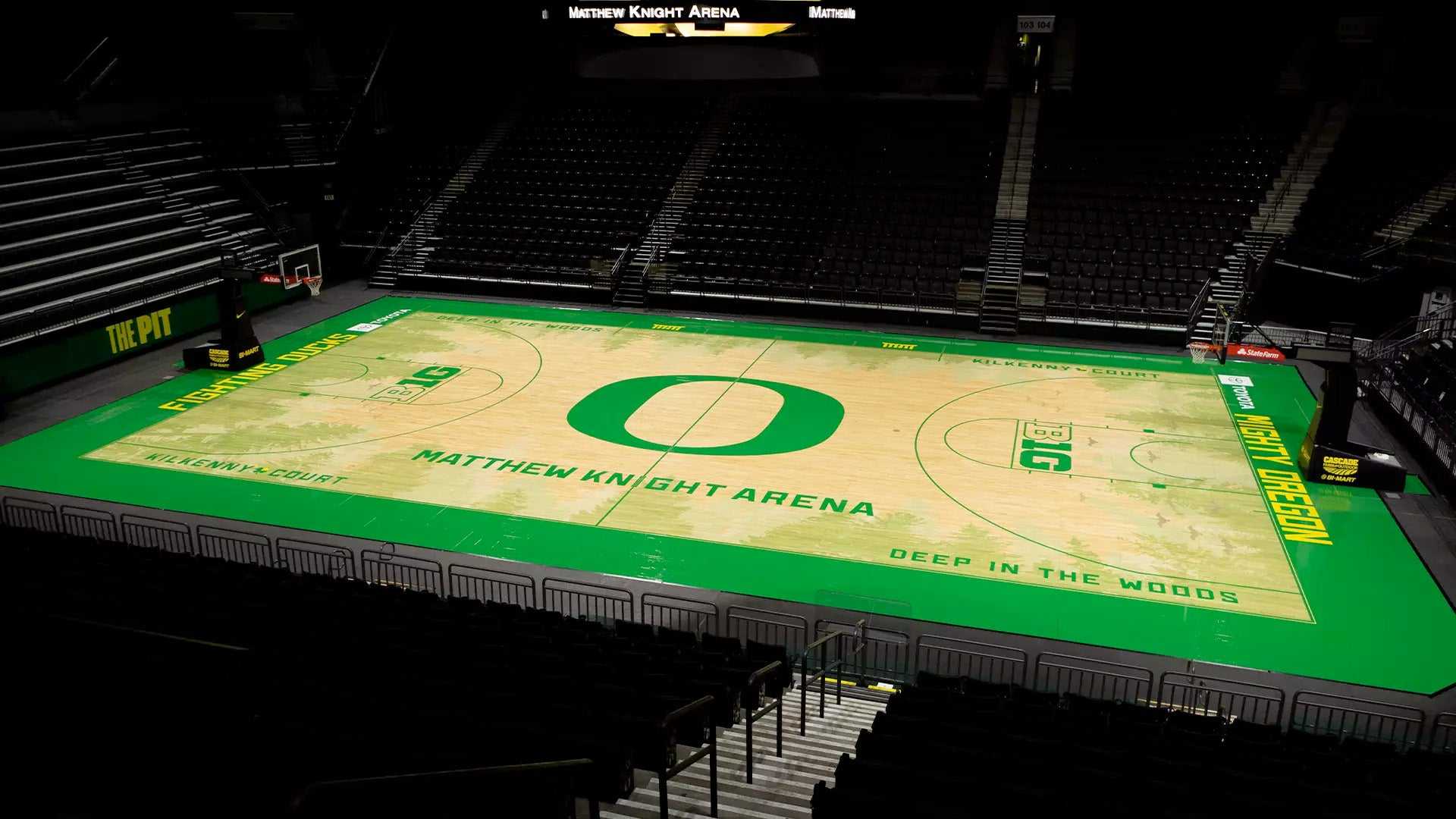 Oregon Ducks Basketball Game Matthew Knight Arena