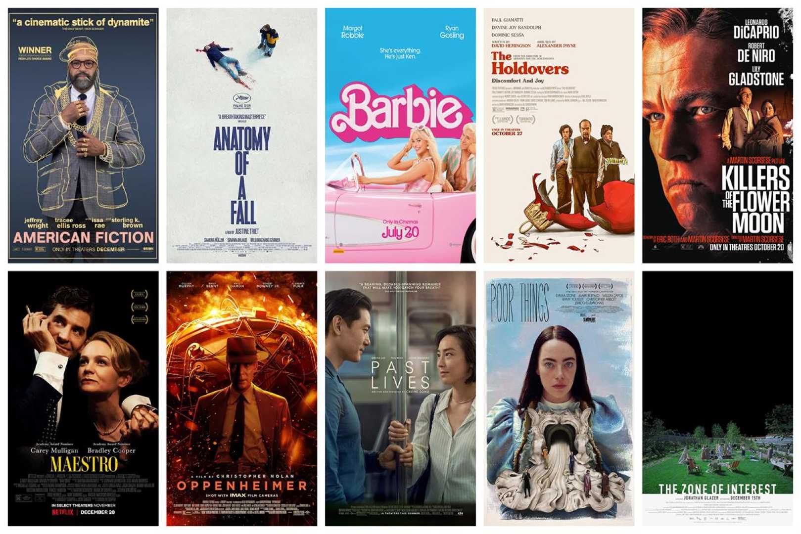 Oscar Winning Films In Hollywood, Movie Posters