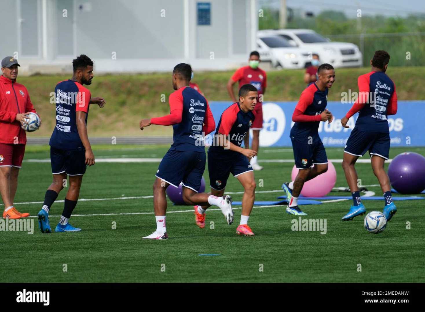 Panama National Soccer Team Training