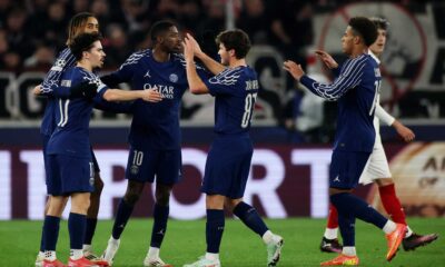 Paris Saint Germain Celebration Champions League Liverpool