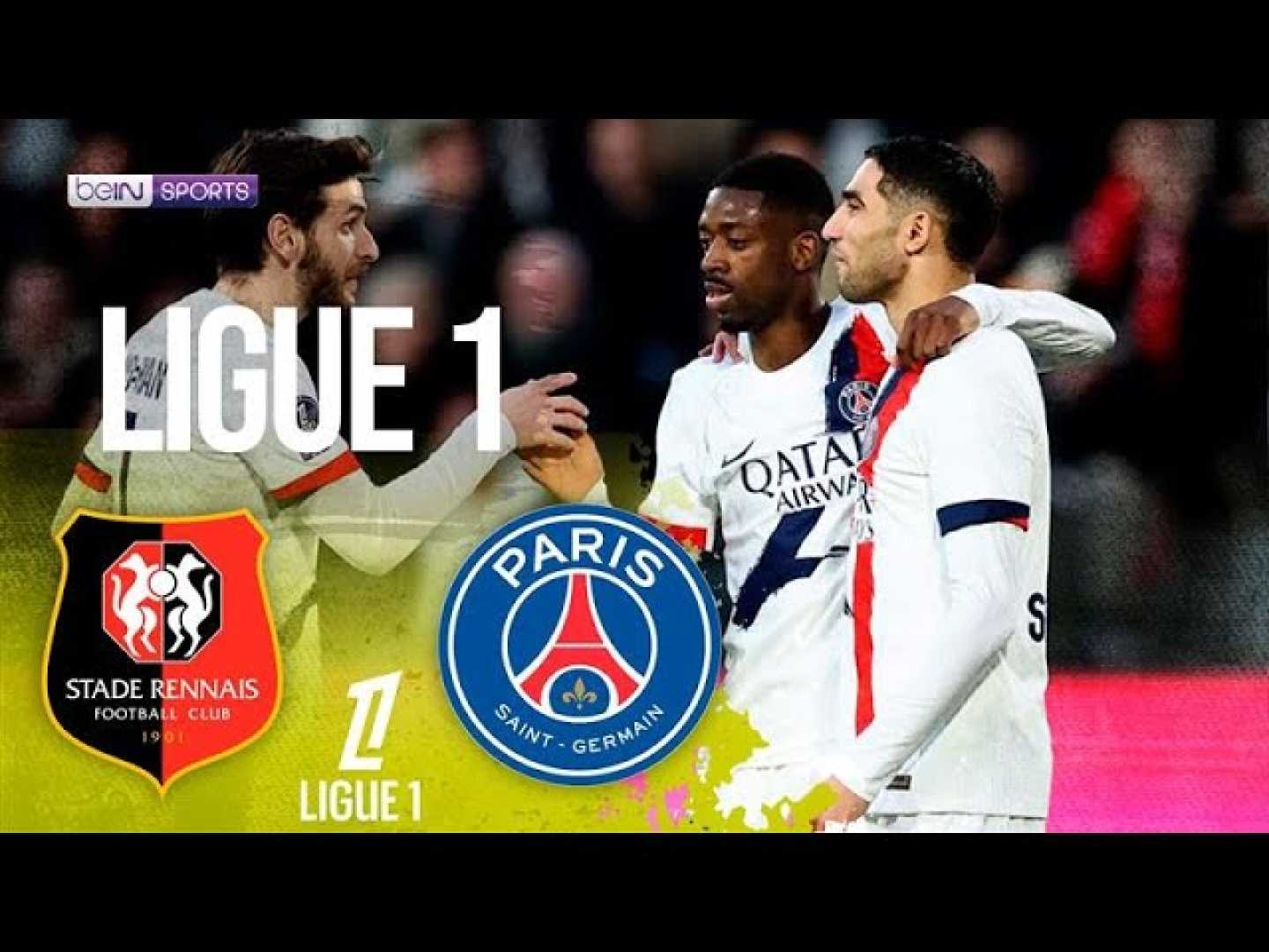 Paris Saint Germain Vs Rennes Ligue 1 Soccer Match