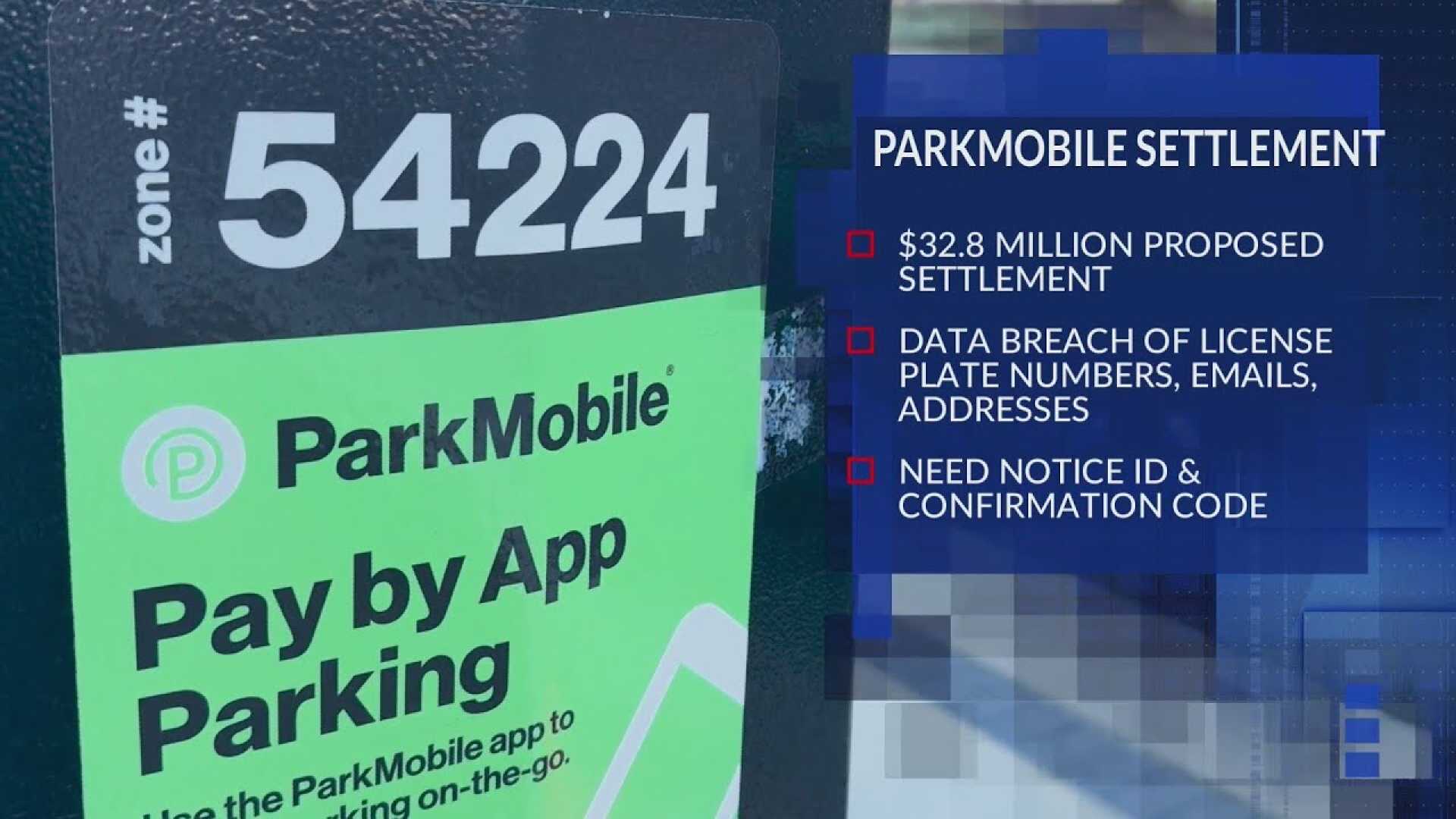 Parkmobile Parking App Settlement Graphic