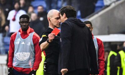 Paulo Fonseca Yelling Referee Benoît Millot