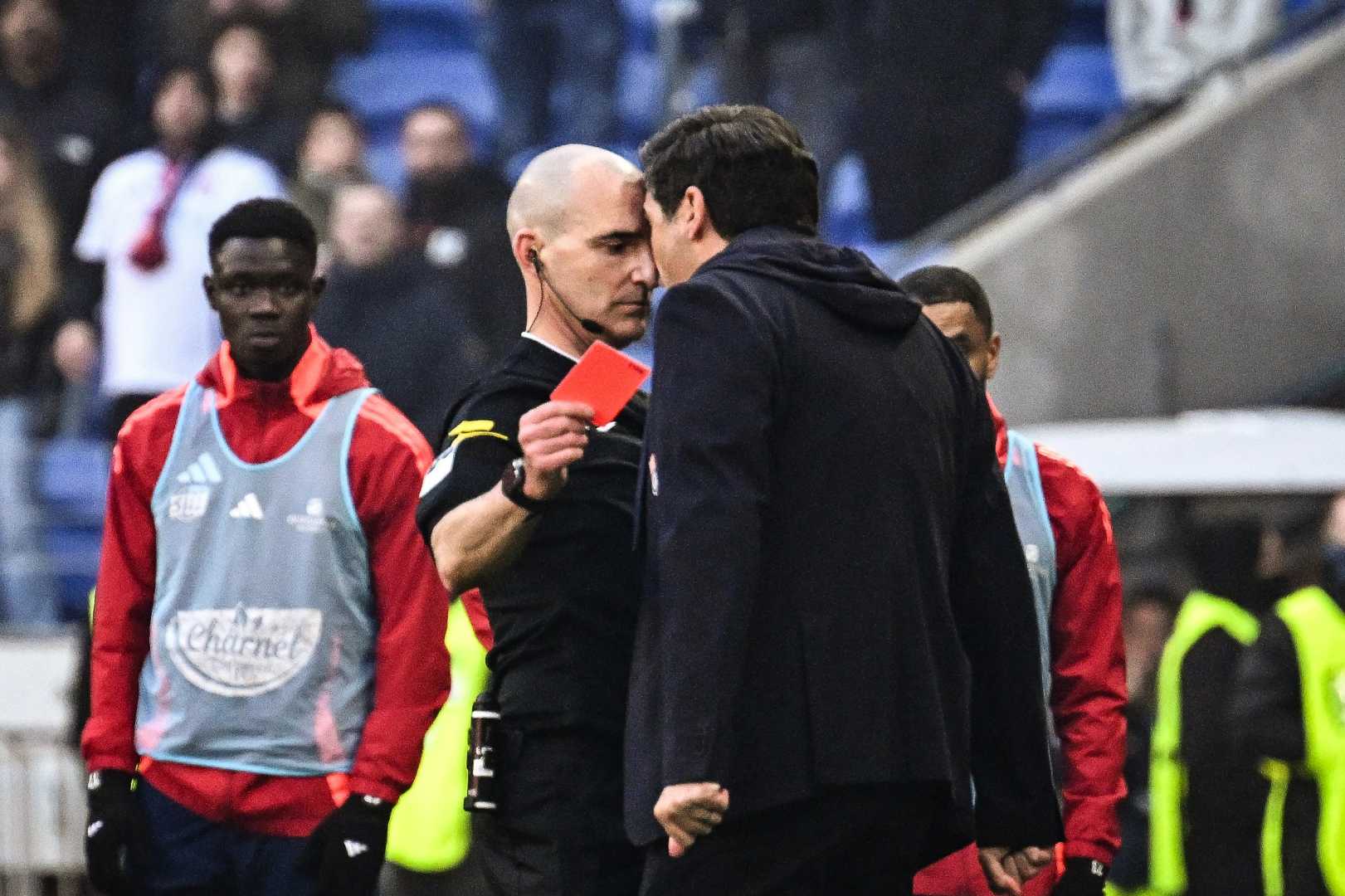 Paulo Fonseca Yelling Referee Benoît Millot