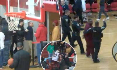 Pennsylvania High School Basketball Fight