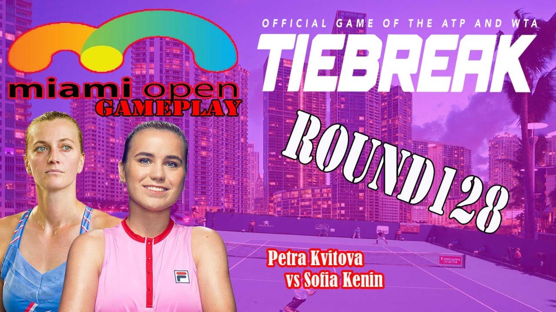 Petra Kvitova Sofia Kenin Miami Open 2025