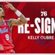 Philadelphia 76ers Kelly Oubre Jr. Basketball Action