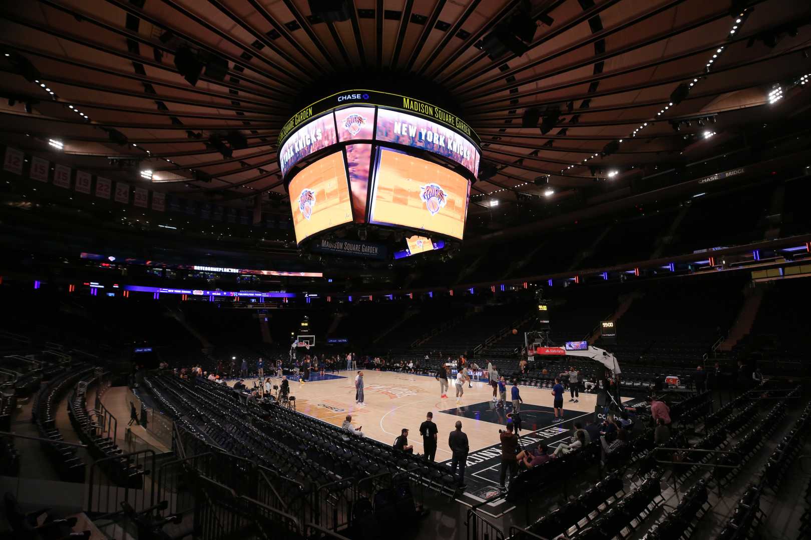 Philadelphia 76ers Shootaround Madison Square Garden