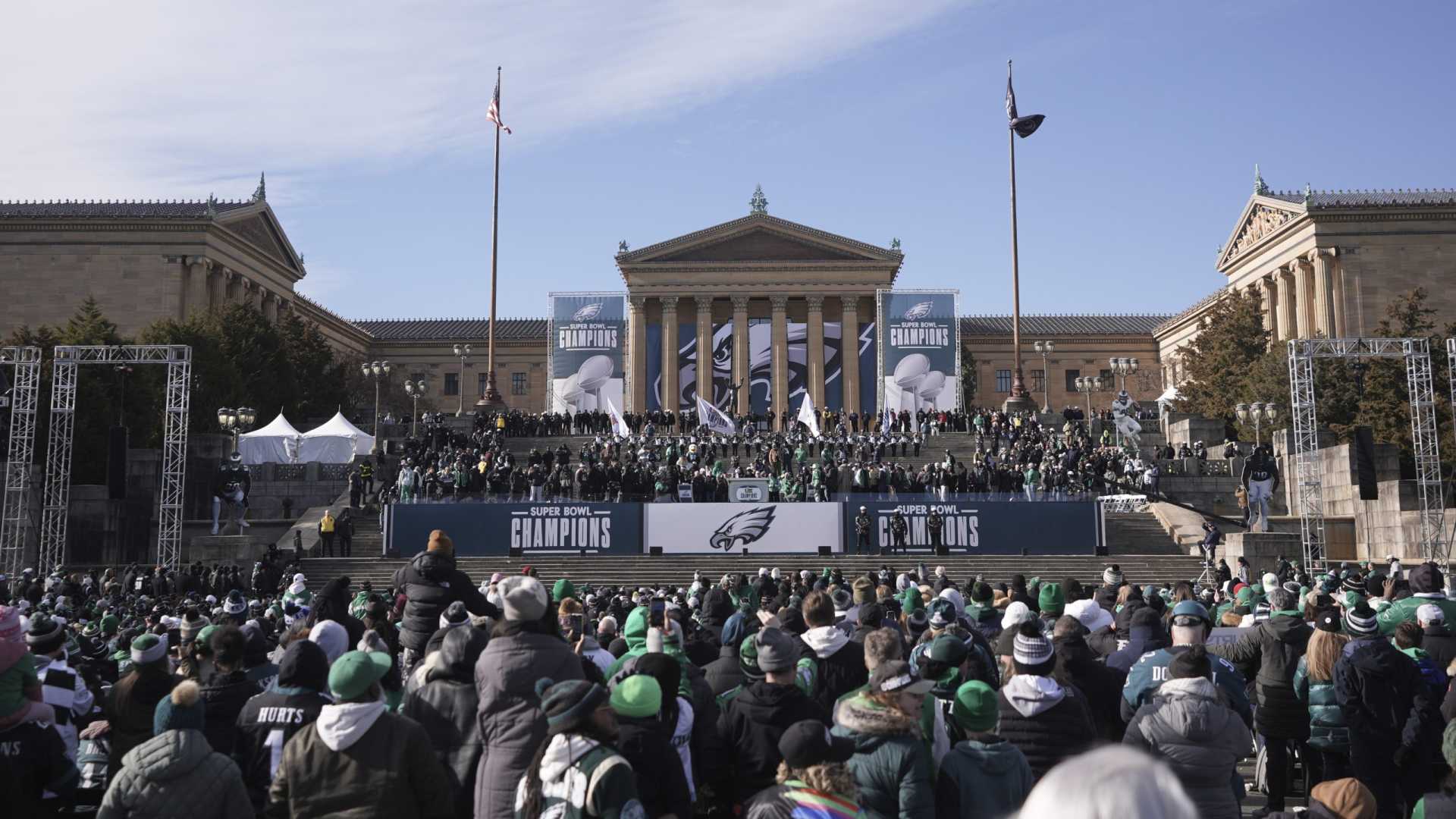 Philadelphia Eagles Super Bowl Celebration White House