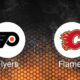 Philadelphia Flyers Vs. Calgary Flames Hockey Matchup