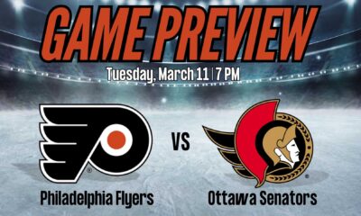 Philadelphia Flyers Vs Ottawa Senators March 2025