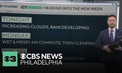 Philadelphia Weather Forecast Rain Clouds